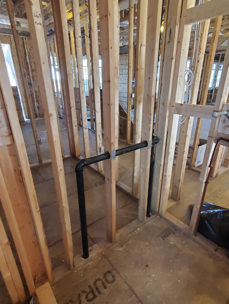 work in progress by a Plumber in Coldwater from W.C. Plumbing Services